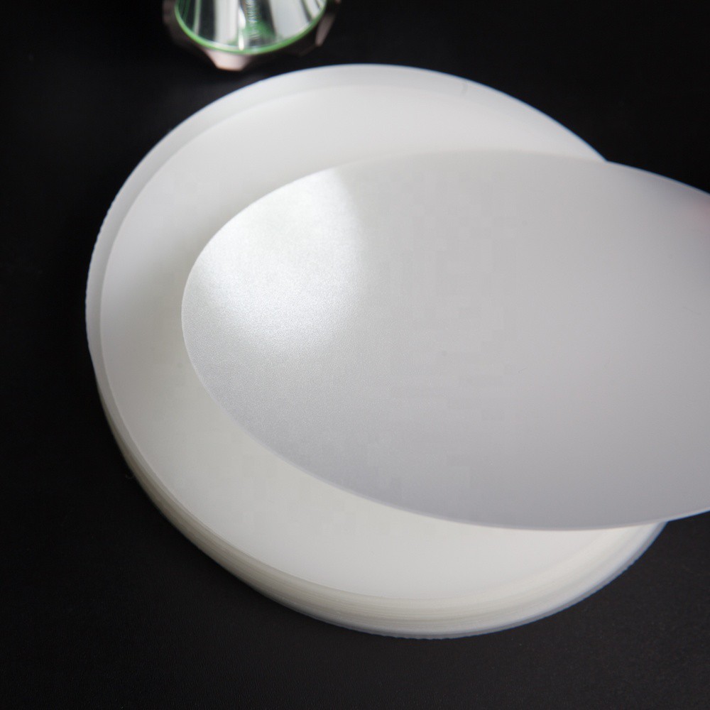 White plastic light diffuser