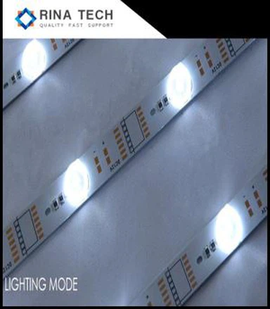 ขาว LED Light Bar พร้อมเลนส์สำหรับ LED LCD Television