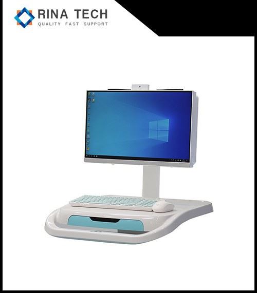 Customizable Medical Cart Patient Monitor For Hospital