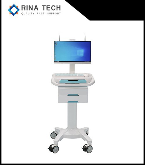 Customizable Medical Cart Patient Monitor For Hospital